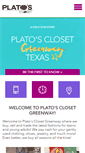 Mobile Screenshot of platosclosetgreenway.com